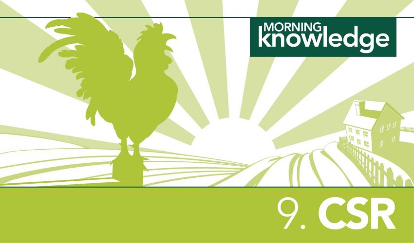 Morning Knowledge /9. CSR