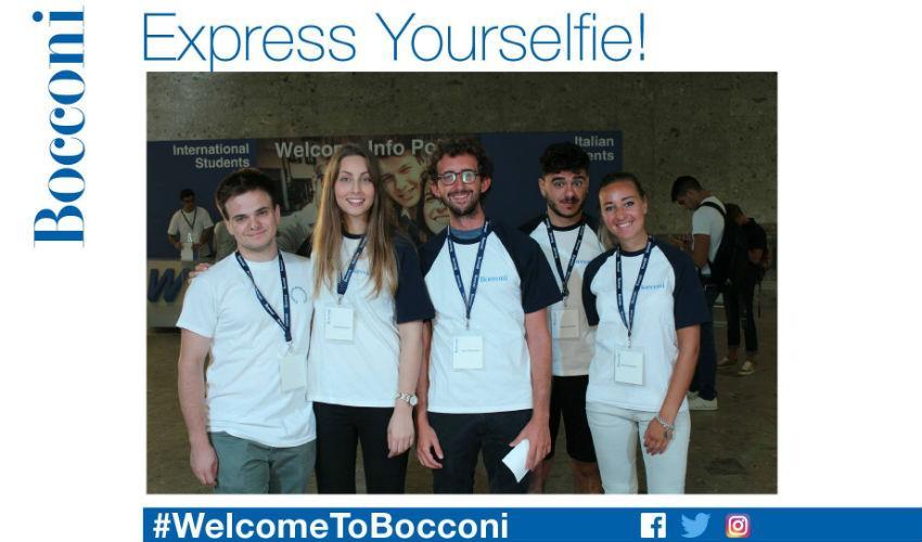 Celebrate You First Day at Bocconi with a Selfie