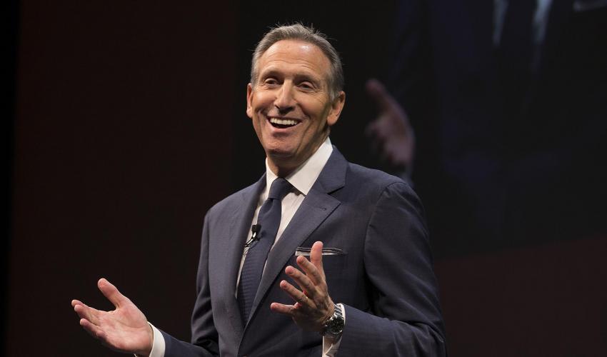 A coffee with Howard Schultz