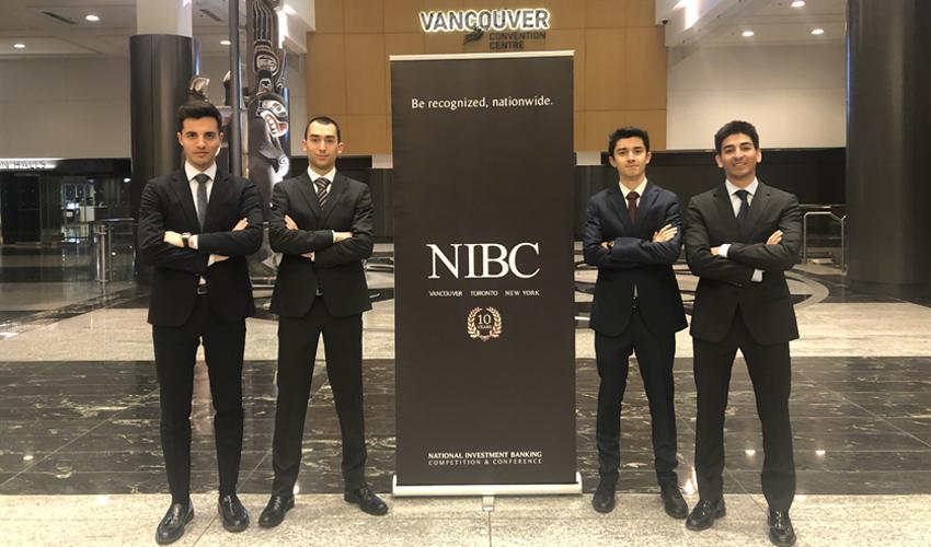 A Team of Bocconi Students in Vancouver for the NIBC Final