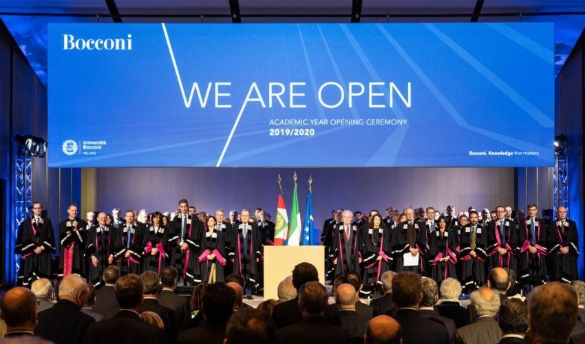 #WeAreOpen: Opening of Bocconi's Urban Campus and Academic Year