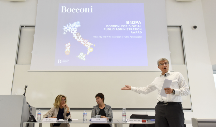 Bocconi for Digital Public Administration Award: annunciati i sette finalisti