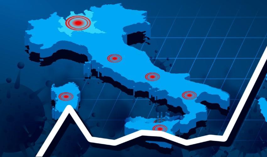 Real Time Maps of COVID Trends in Italy