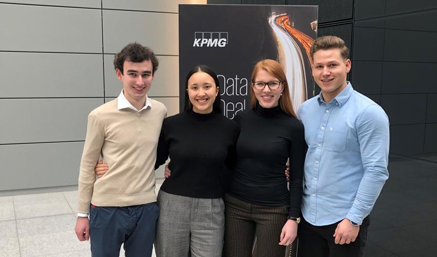 Three Bocconians win the German Final of the KPMG Challenge