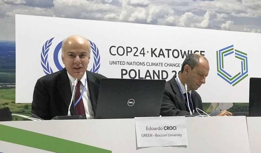 Bocconi Discusses Climate Change Policy at Cop 25